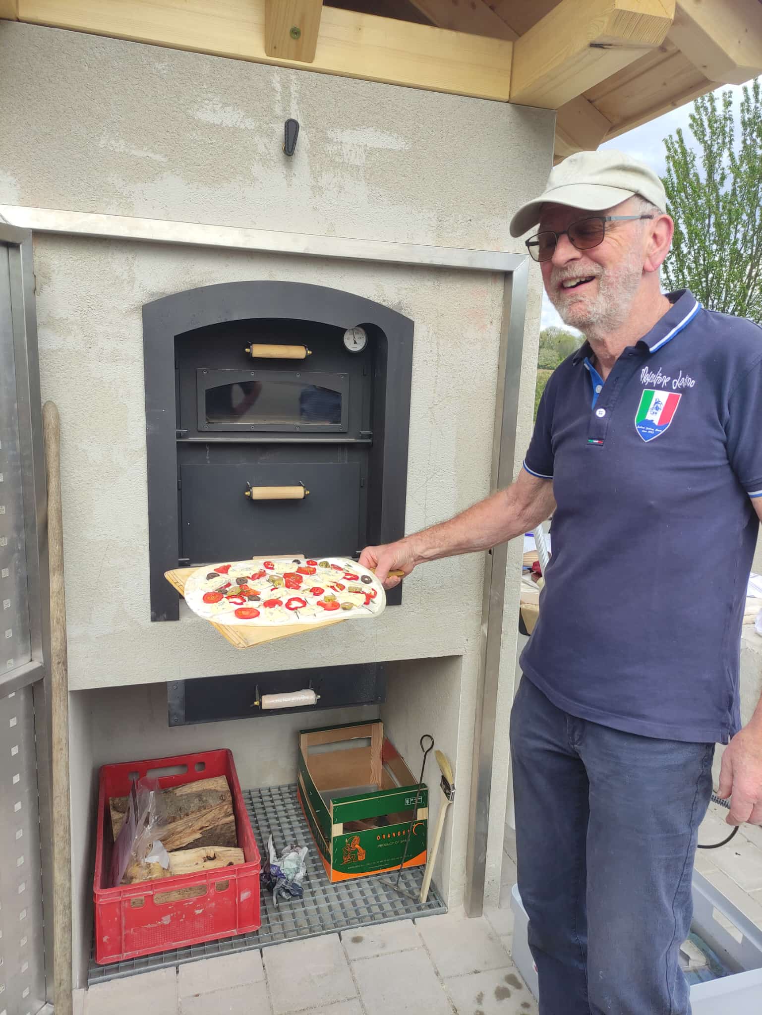 Gerd bei der Arbeit